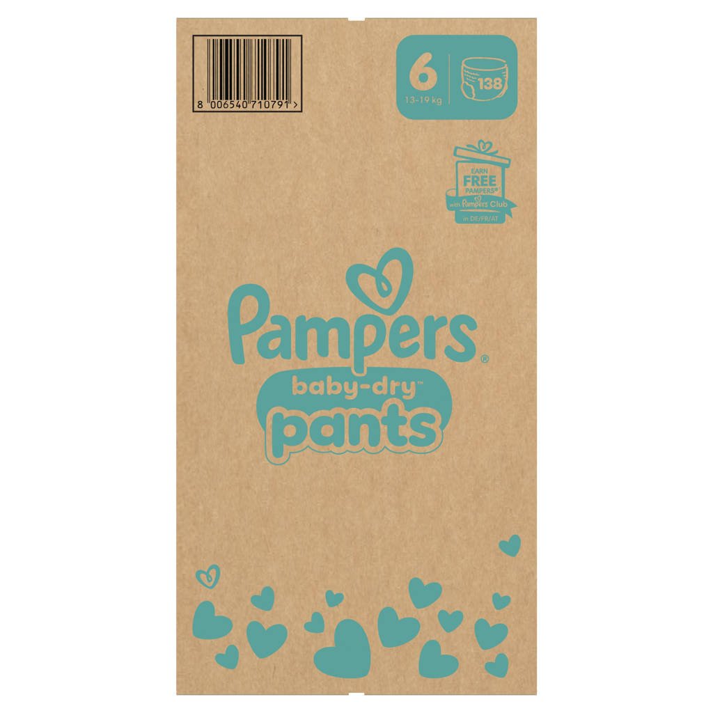 Pampers Baby Pants Maat Pampers Baby Dry Pants Maat Mega