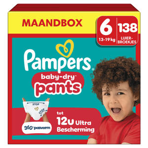 Maat 6 maandbox - 138 luierbroekjes - 14kg-19kg
