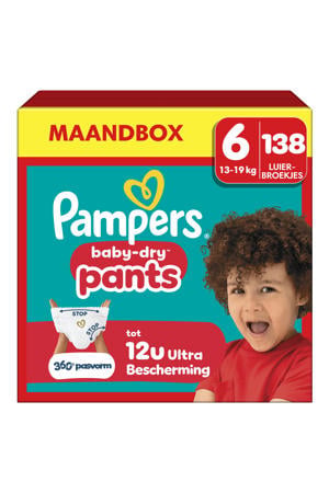 Maat 6 maandbox - 138 luierbroekjes - 14kg-19kg