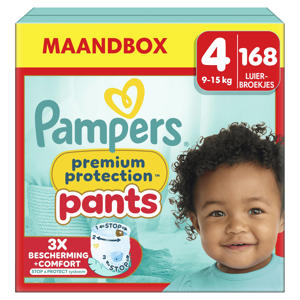 Maat 4 maandbox - 168 luierbroekjes - 9kg-15kg