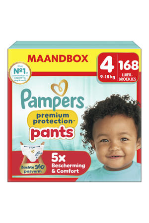 Maat 4 maandbox - 168 luierbroekjes - 9kg-15kg