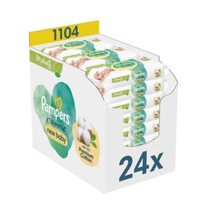 Wehkamp Pampers Harmonie New Baby - 24 Verpakkingen = 1014 babydoekjes aanbieding