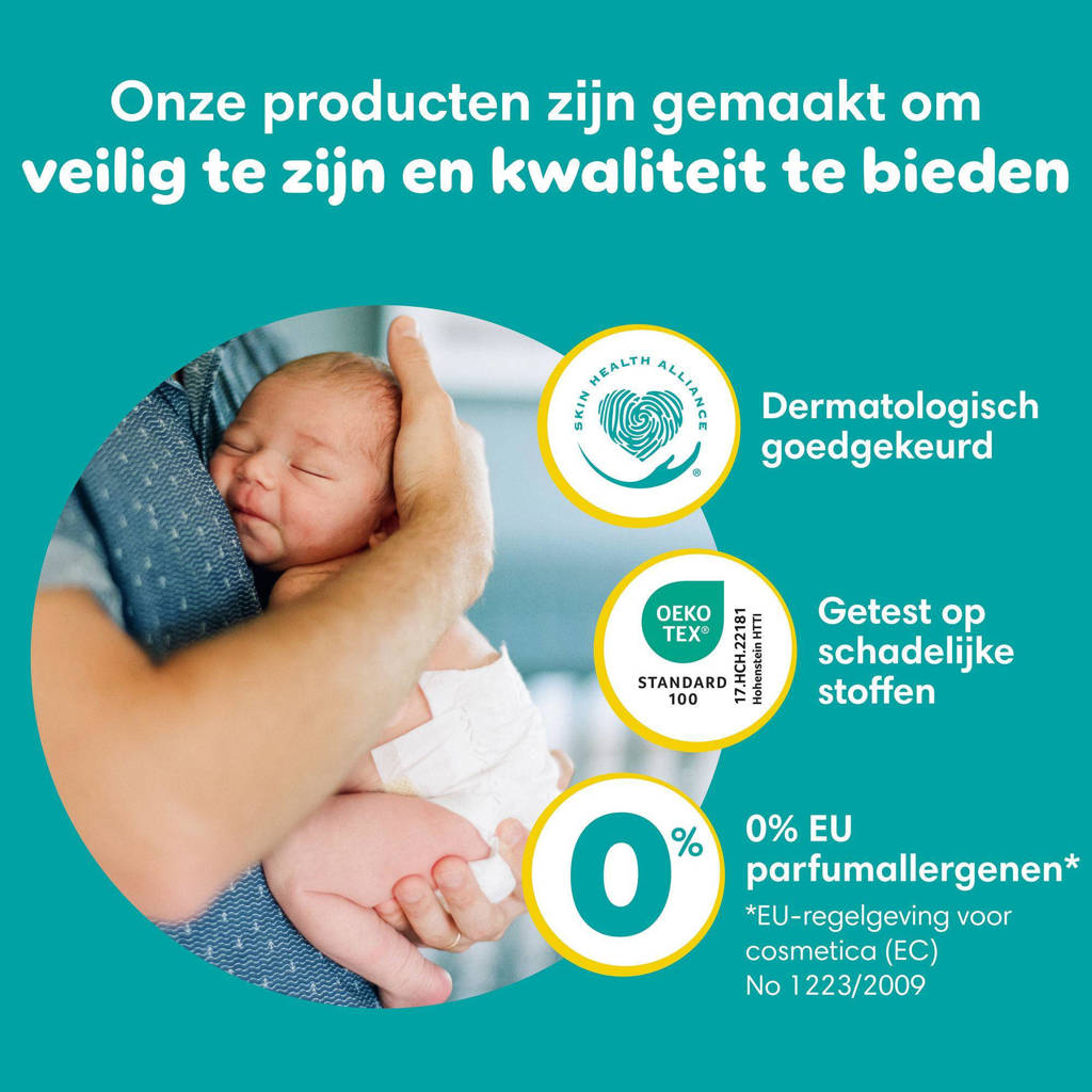 Pampers Baby-Dry Maat 6 (13kg - 18kg) 148 luiers maandbox | wehkamp