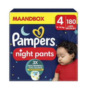 Night Pants Maat 4 - 180 luierbroekjes maandbox