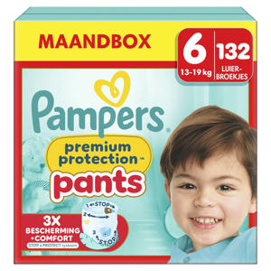 Maat 6 maandbox - 132 luierbroekjes -16kg-19kg