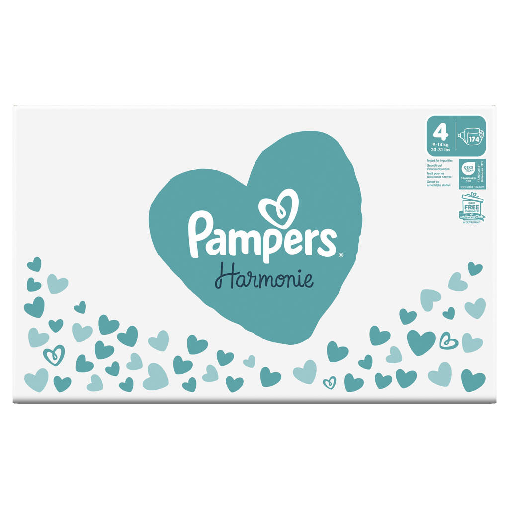 Pampers Harmonie Luiers Maat 6 (13 kg) 144 stuks