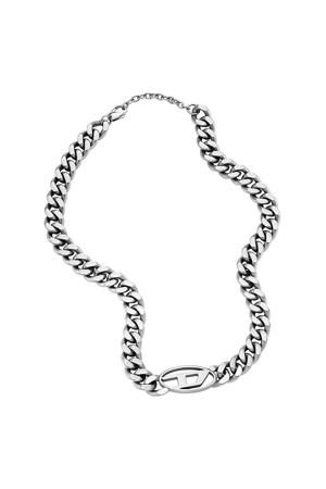 collier DX1433040 Steel zilverkleurig
