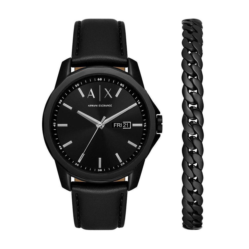 Armani Exchange horloge AX7147SET zwart