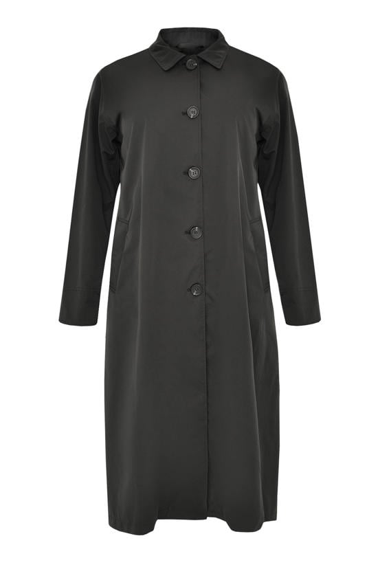zwarte outdoor regenjassen dames