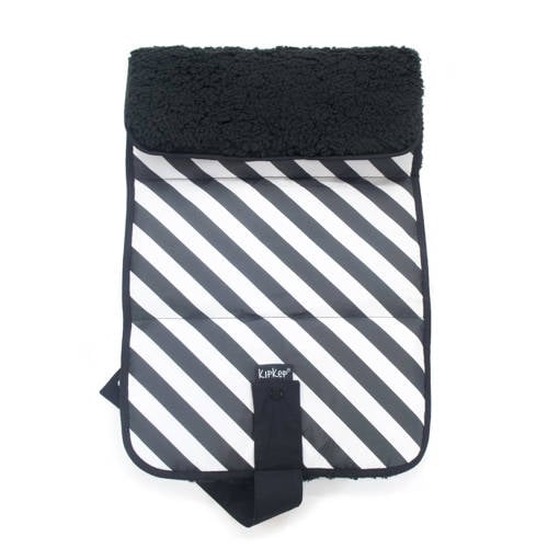 KipKep Napper verschoonmatje Black Stripes afbeelding