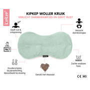 thumbnail: KipKep Woller warmtekussen Deluxe Pale green
