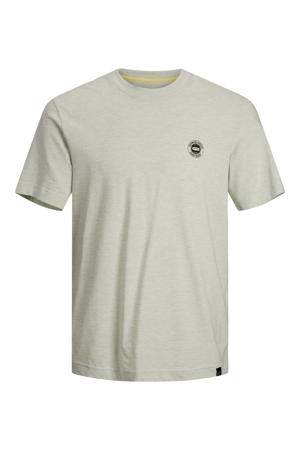 regular fit T-shirt JORTULUM Plus Size met logo pale blue