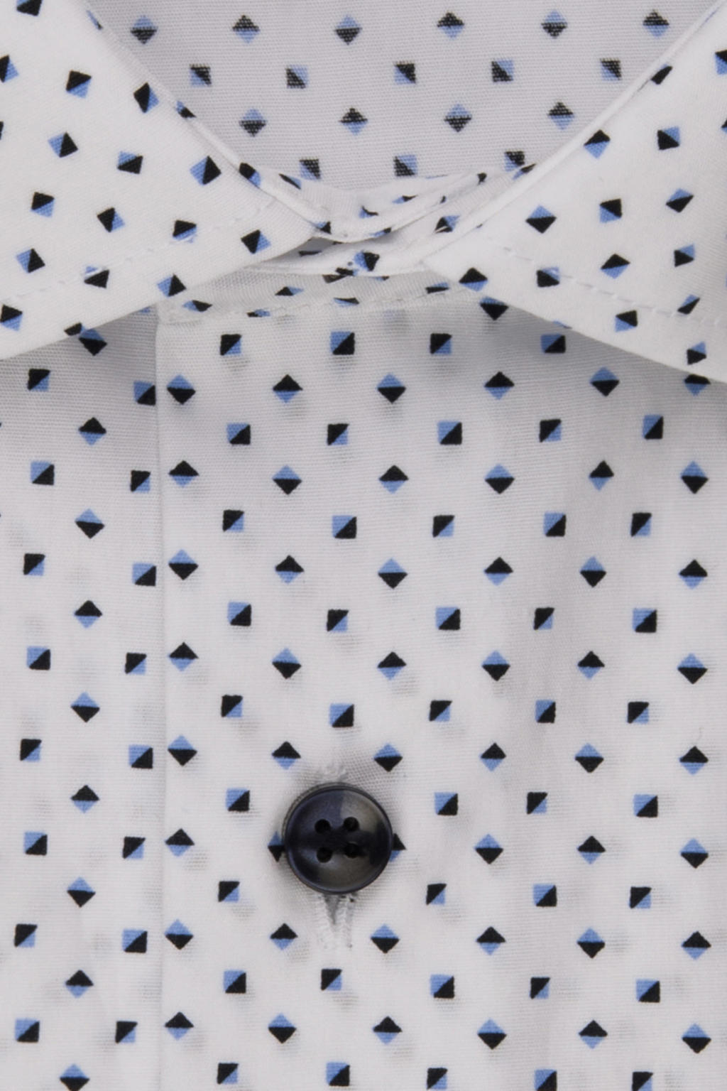 Calvin Klein Tailored TWILL PRINT SHIRT - Camicia elegante - night sky/blu scuro