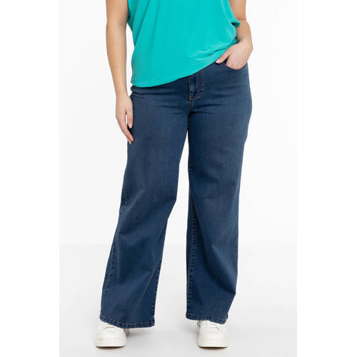 YOEK loose fit jeans dark blue denim afbeelding