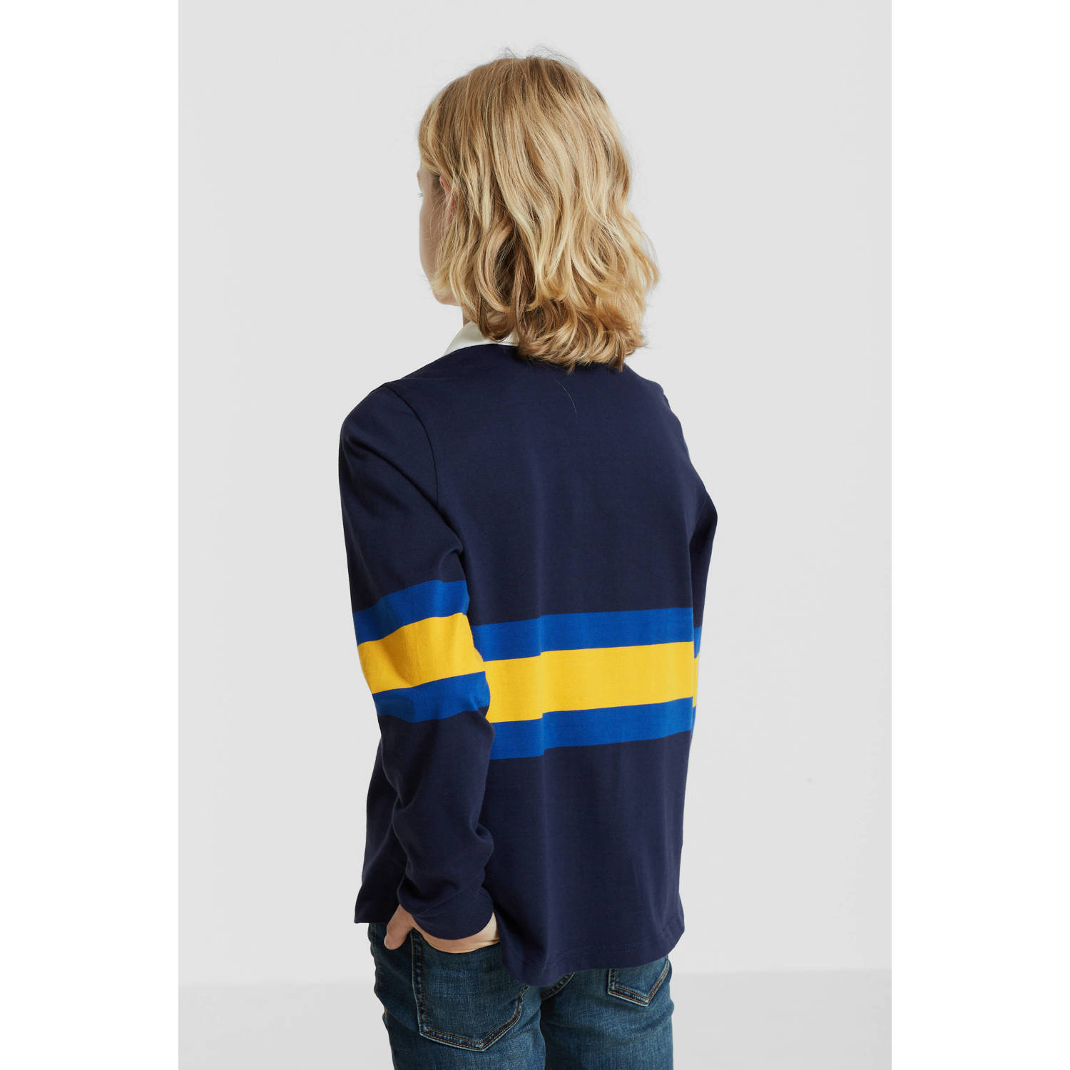 anytime rugby trui donkerblauw