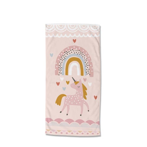 Wehkamp Good Morning kinderstrandlaken (75x150 cm) Multi aanbieding