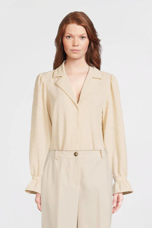 blouse Iva shirt l/s zand