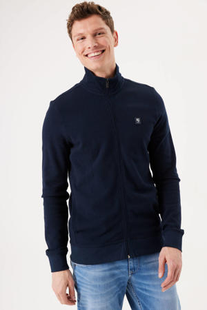 sweatvest met logo dark moon