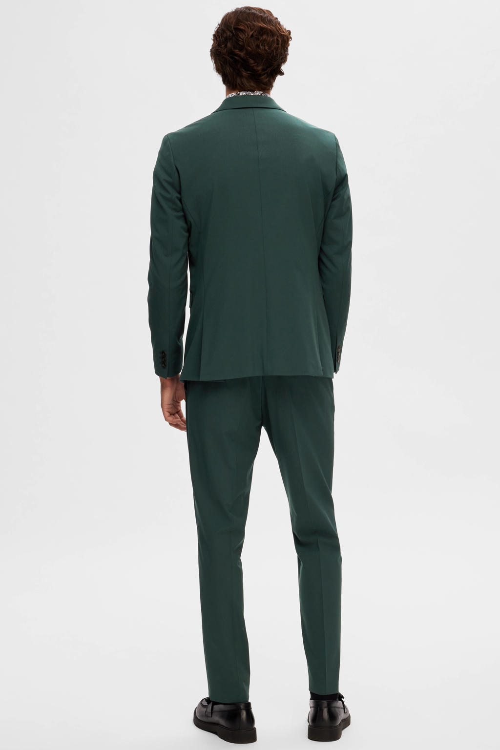 Selected slim fit colbert groen