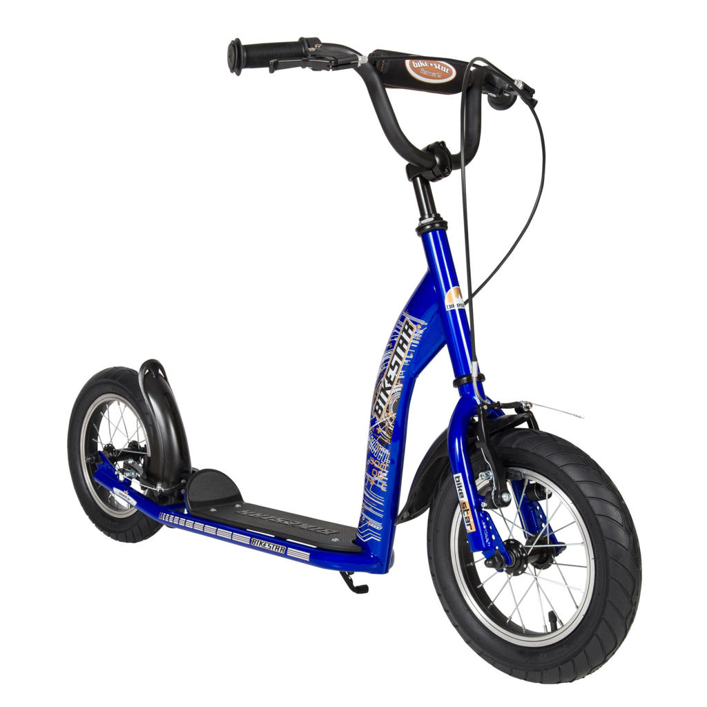 BikeStar  Autoped, 12 inch, Sport step, blauw