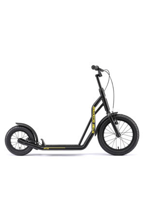 Autoped 16 inch + 12 inch, zwart