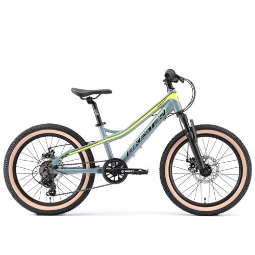 Wehkamp BikeStar MTB kinderfiets 20 inch groen Bikestar kinderfiets MTB 7speed 20inch petrol/groen aanbieding