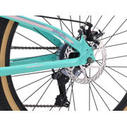 thumbnail: BikeStar hardtail MTB kinderfiets 24 inch turquoise /wit, 21 speed