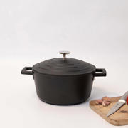 thumbnail: MasterClass gietaluminium braadpan (Ø20 cm) (2,5L) (lichtgewicht) - zwart