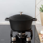 thumbnail: MasterClass gietaluminium braadpan (Ø20 cm) (2,5L) (lichtgewicht) - zwart