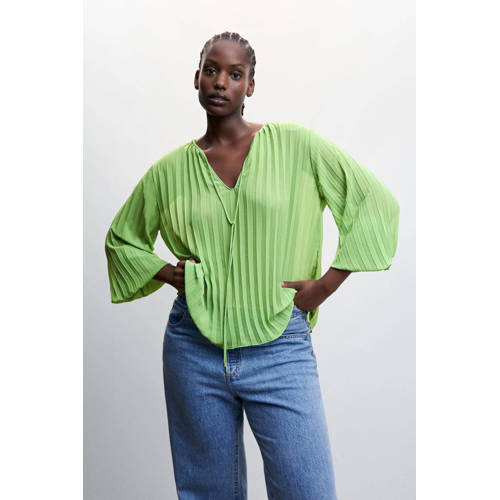 Mango blousetop groen