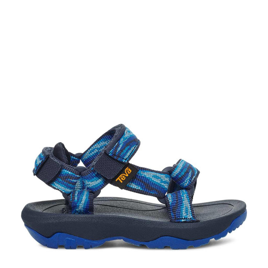Blauwe jongens Teva Hurricane XLT 2 peuter sandalen met klittenband