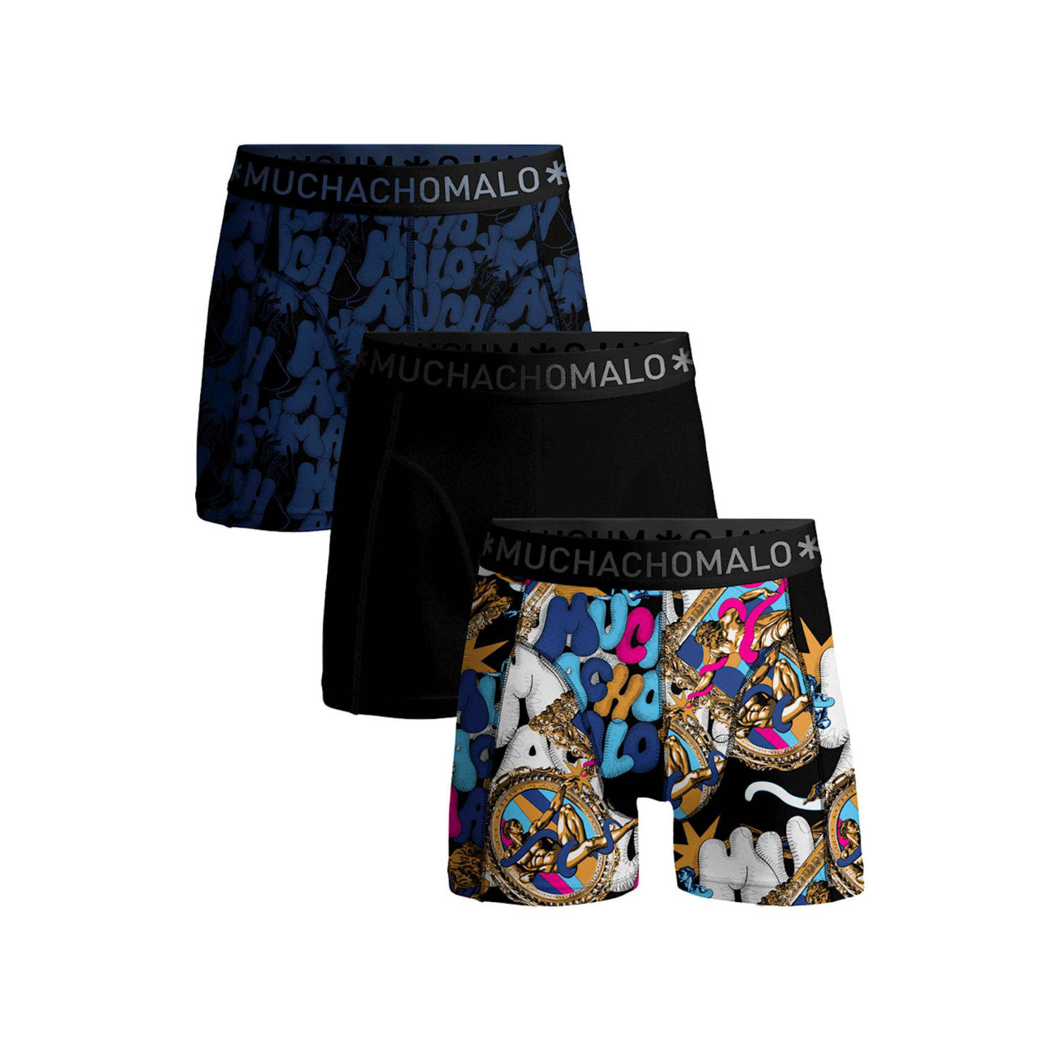 Muchachomalo Boxershorts 3-Pack Adam