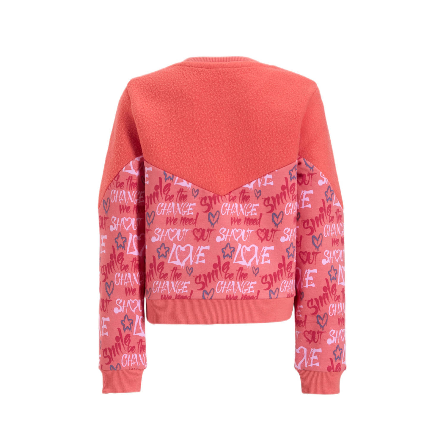 Orange Stars teddy sweater Nicole roze