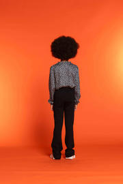 thumbnail: Geisha flared broek zwart