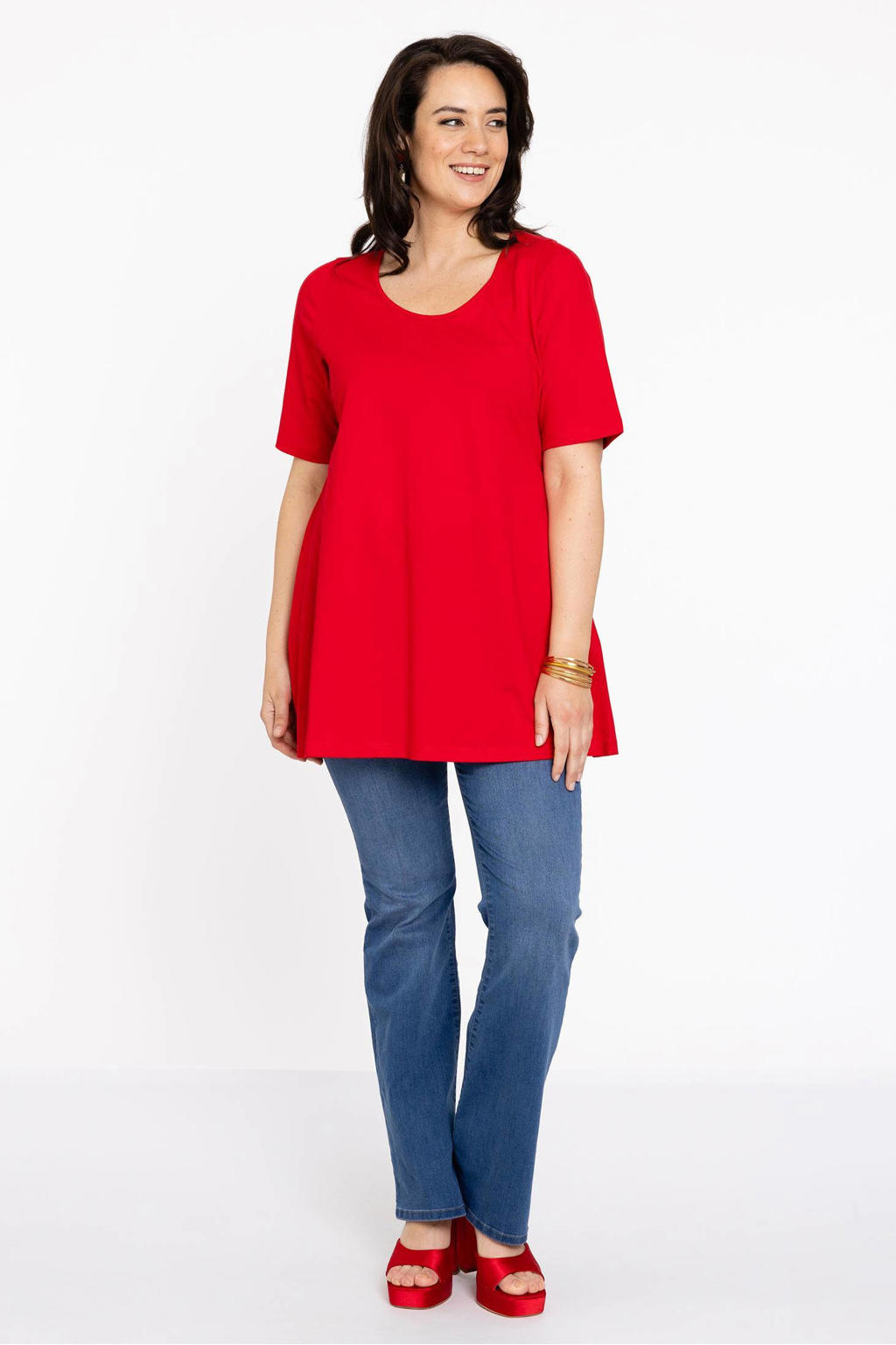 YOEK T-shirt rood