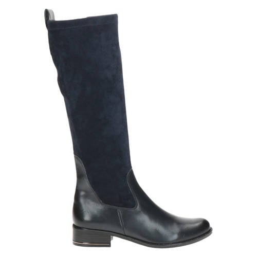 Caprice Kania leren laarzen donkerblauw afbeelding