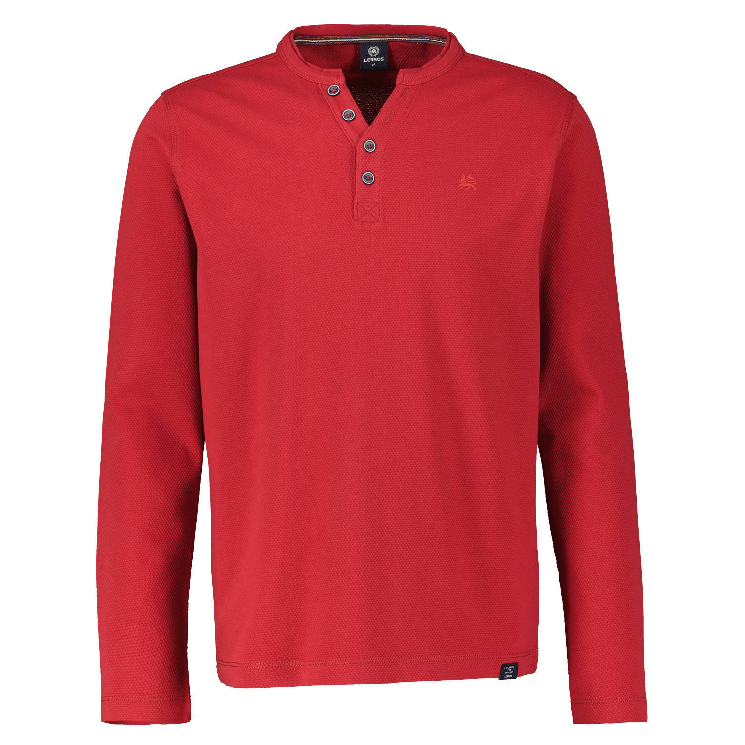 LERROS regular fit T-shirt met logo rood