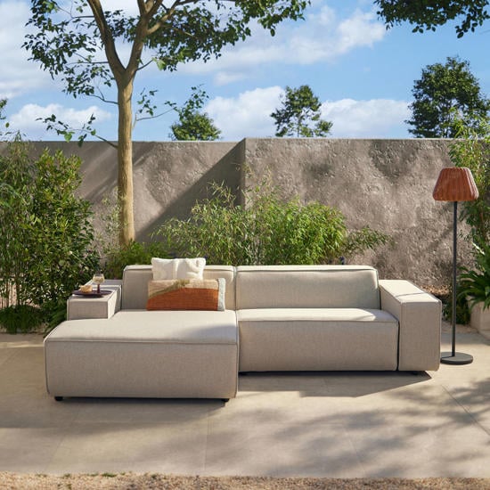 beige hoek loungesets