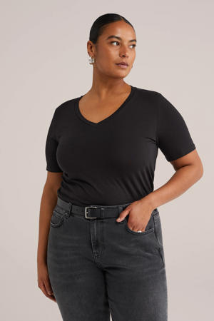 T-shirt zwart