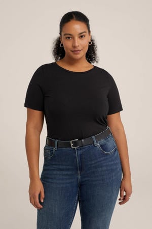 T-shirt zwart
