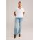 WE Fashion Curve T-shirt  wit