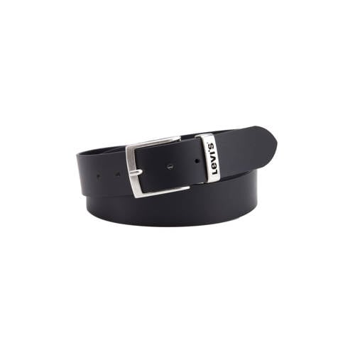 Levi's leren riem New Ashland zwart afbeelding