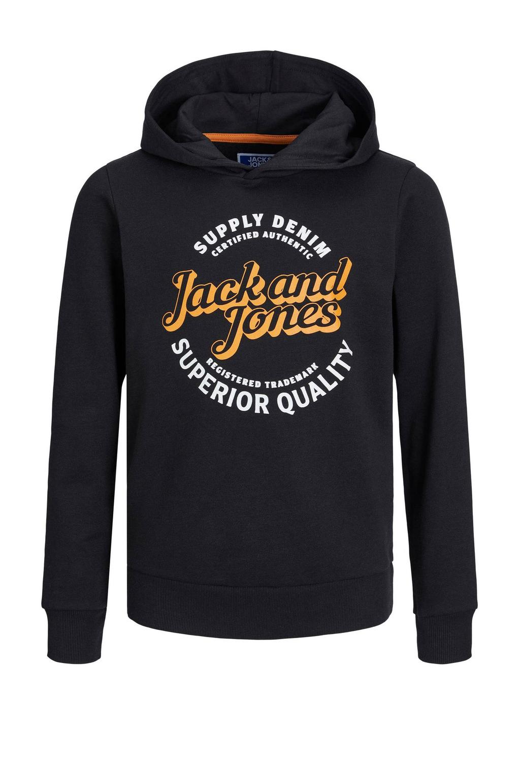 JACK&JONES JUNIOR Sweat à Capuche Logo Garçon – Confort Ultra-Doux Et Style Décontracté Pour Ados