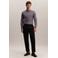 Seidensticker slim fit overhemd grijs