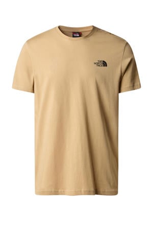 T-shirt Simple Dome camel