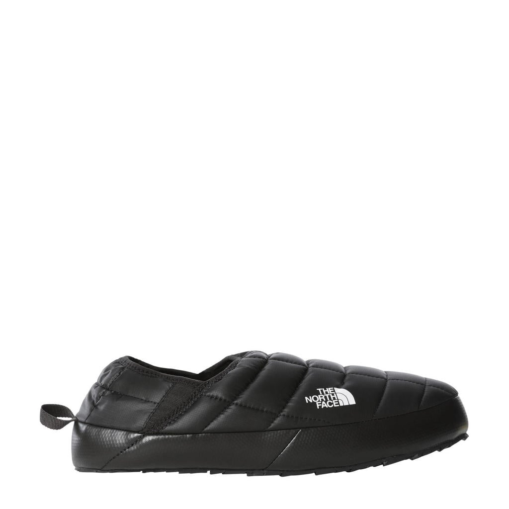 Zwarte heren The North Face pantoffels Thermoball Traction Mule van 100% polyester