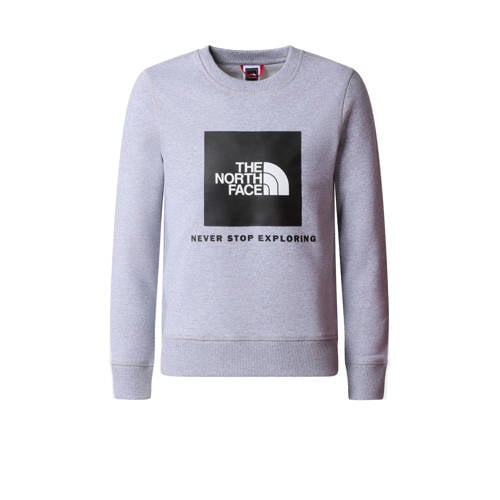 The North Face sweater grijs/zwart
