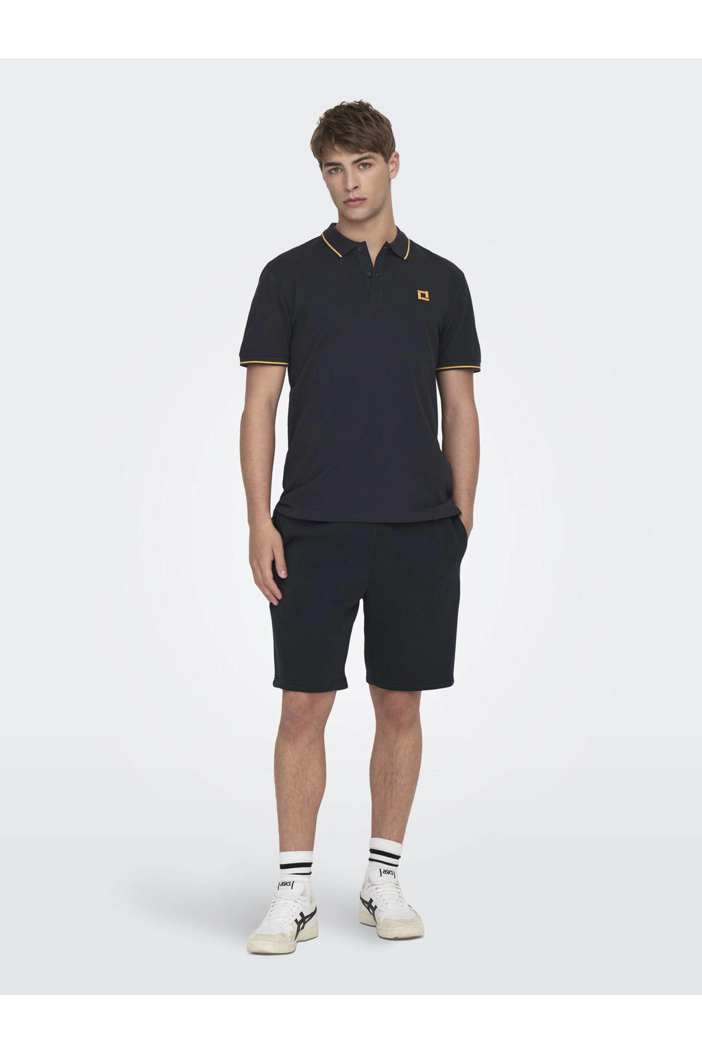 ONLY & SONS slim fit polo ONSFLETCHER dark navy