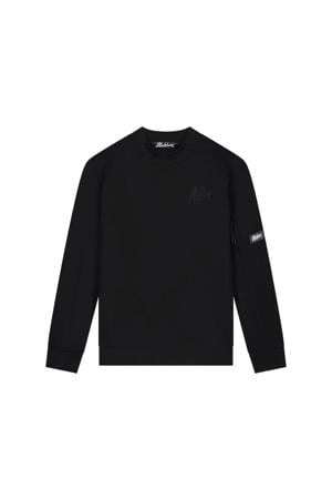 sweater met logo black