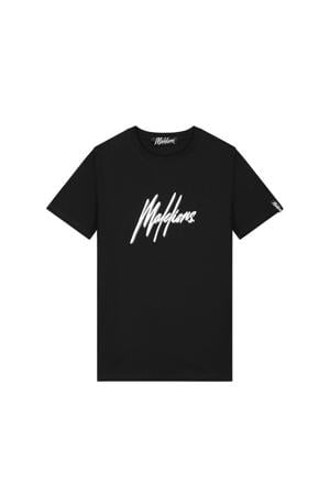 T-shirt met logo black/white
